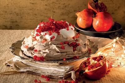  طرز تهیه مرنگ انار؛ آسان و خوشمزه