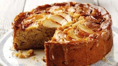  طرز تهیه کیک سیب و دارچین