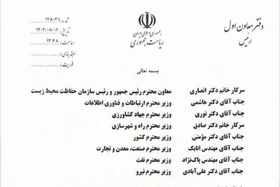  ماجرای نامه دفتر معاون اول رئیس‌جمهور برای حمایت از یک نمایشگاه در مصلی تهران چیست؟