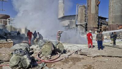  حریق در شرکت پالایش نفت پارسیان ایوانکی ۳ مصدوم و یک جان‌باخته برجای گذاشت