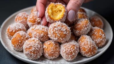  طرز تهیه یک شیرینی خوشمزه و فوری با آرد و آب در 5 دقیقه