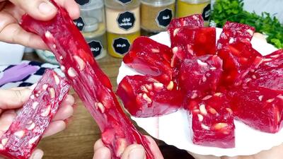  طرز تهیه راحت الحلقوم قرمز با مغز و نشاسته ذرت
