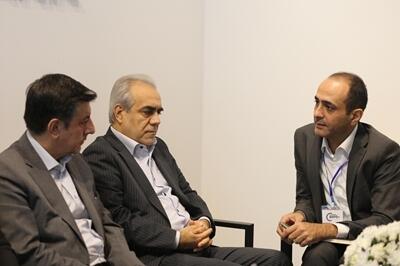  بازدید مدیرعامل بیمه نوین از غرفه گروه مالی اقتصاد نوین در نمایشگاه بین‌المللی صنعت تهران | اقتصاد24