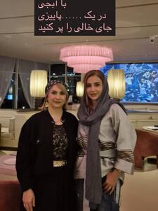  عکس/ ژست احساسی شبنم قلی‌خانی و خواهر جوانش با استایل رسمی | اقتصاد24
