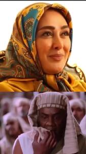  گریه عوامل پشت صحنه و مصطفی زمانی هنگام جوان شدن زلیخا