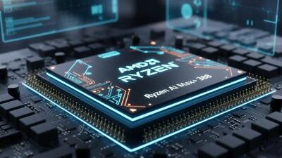  پردازنده AMD Ryzen AI MAX+ 388 Strix Halo با گرافیک Radeon 8060S مشاهده شد