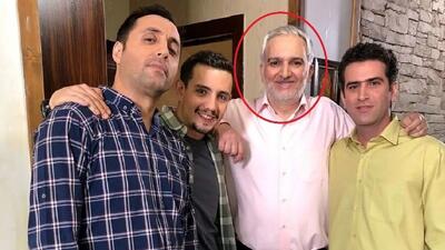  استایل بامزه دهه شصتی بیژن بنفشه‌خواه در جزایر قناری، توجه کاربران فضای مجازی را جلب کرد