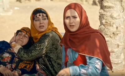  عکس| «باوان، روژان و شیرین» در پشت صحنه سریال نون خ؛ سال ۱۴۰۲