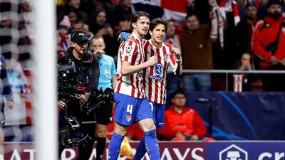  اتلتیکو ۳ - ۱ سن ژیلواز: پیروزی نفس‌گیر اتلتیکو مادرید مقابل یونیون سنت‌ژیلواز در دقایق پایانی