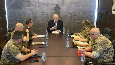  وزیر دفاع لبنان: ارتش اجرای طرح «انحصار سلاح» را پیش می‌برد