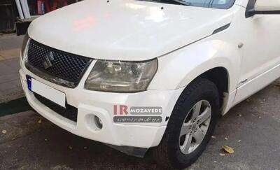  حراج سوزوکی تیپ گرند ویتارا ۲۴۰۰cc  (شرکت  معتبر کشور ) به رنگ سفید روغنی مدل: ۱۳۹۱