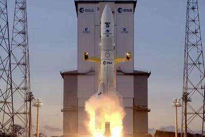  موشک «آریان ۶» یک ماهواره رصد زمین را پرتاب کرد