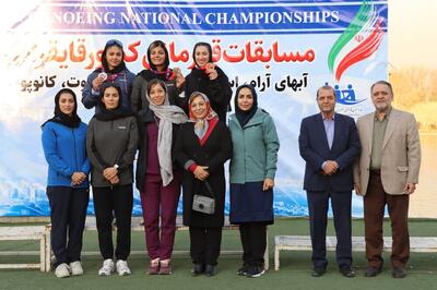  بانوی گیلانی مدال طلای کایاک را کسب کرد