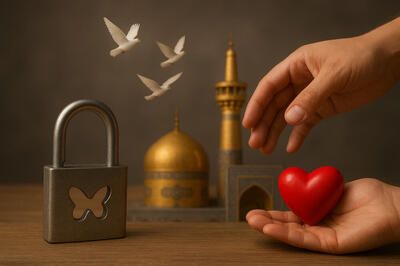  بانوی نیکوکار تبریزی مقیم لندن: برای آزادی زندانیان و زیارت امام رضا(ع) به ایران آمدم