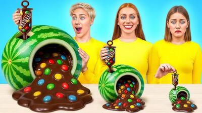  چالش غذایی دونا جدید: اسمر فود خوردن کیک توپی چالش خوراکی جدید