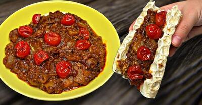  خوشمزه ترین غذاها با بادمجون و رب انار؛ ارزان و آسان با طعمی بینظیر