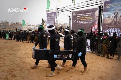  جسد اسیر اسرائیلی تحویل داده شد