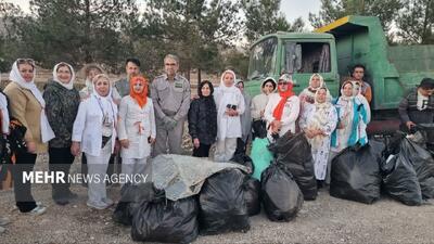  «شاهرود» نماد فرهنگ زیست‌محیطی با مشارکت بانوان در پاکسازی طبیعت