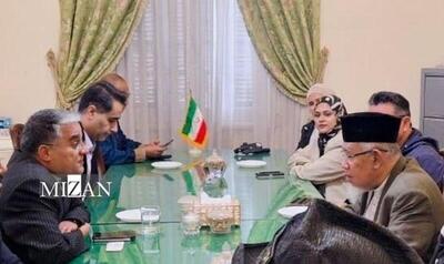  دیدار رئیس شورای مشورتی سمن‌های اسلامی مالزی با رئیس دفتر حافظ منافع جمهوری اسلامی ایران