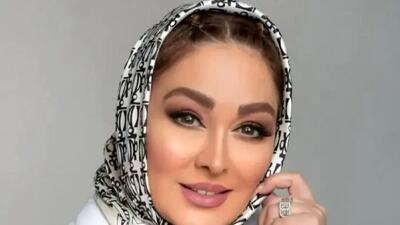  عکس لو رفته از خانم بازیگر معروف ایرانی در فروشگاه سیسمونی / بارداری در این سن و سال ؟!