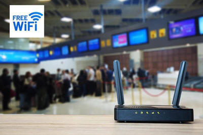  فرودگاه مهرآباد حجم اینترنت رایگان خود را پنج برابر کرد