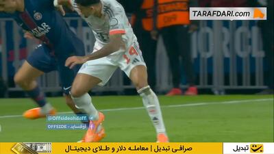  بایرن 10 نفره شد؛ اخراج مستقیم لوئیس دیاز به دلیل خطای خشن بر روی اشرف حکیمی (پاری سن ژرمن 0-2 بایرن مونیخ) - پارس فوتبال