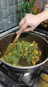  طرز تهیه خورشت شوید باقالی + فیلم