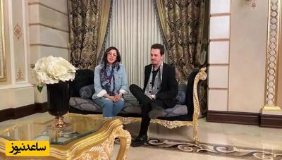  فیلم/ نگاهی چیدمان و  چشم انداز رویایی پنت هاوس لیلا بلوکات «نفرتیتی سریال یوزارسیف» در اقدسیه/ بالاتر از محله فریبا نادری ...