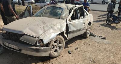  واژگونی خودروی حامل دانش‌آموزان در دزفول یک کشته و چهار مصدوم داشت