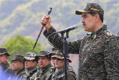  مادورو: ونزوئلا در بالاترین سطح آماده باش در برابر آمریکا قرار دارد