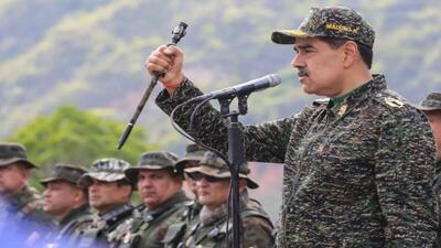  مادورو طرح مقابله مسلحانه با آمریکا را تصویب کرد