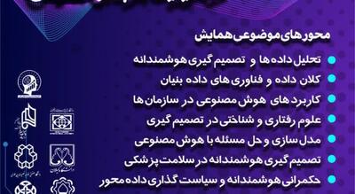  اولین همایش ملی هم‌افزایی علوم داده و تصمیم‌گیری با هوش مصنوعی در مدیریت سازمان‌