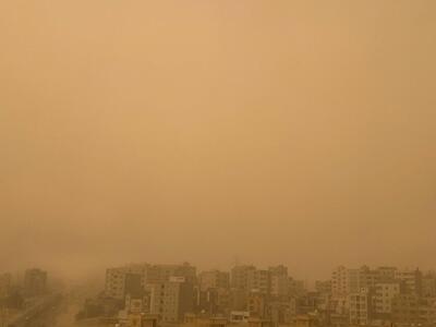  عکس: تصویری هولناک از هوای بندرعباس