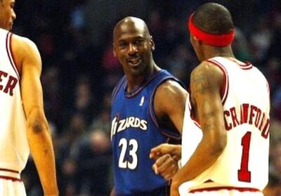  روزی که جردن با 5 پرتاب، یک مرسدس بُرد!