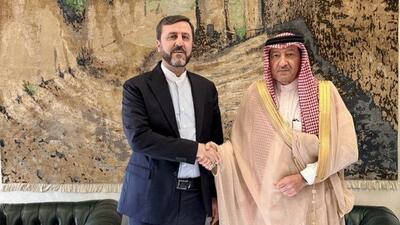  رایزنی غریب‌آبادی با قائم مقام وزارت خارجه عربستان