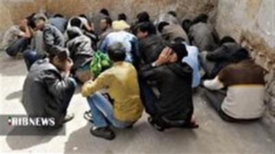  پاک‌سازی نقاط آلوده آشخانه از وجود معتادان متجاهر