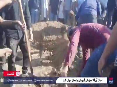  خاک آق‌قلا میزبان قهرمان والیبال ایران شد