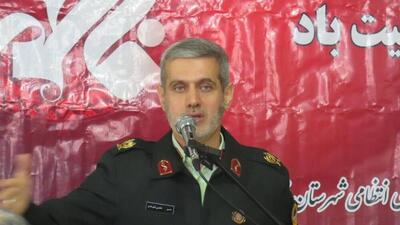  فرمانده انتظامی مازندران: دشمن از قوی‌ شدن ایران می‌ترسد