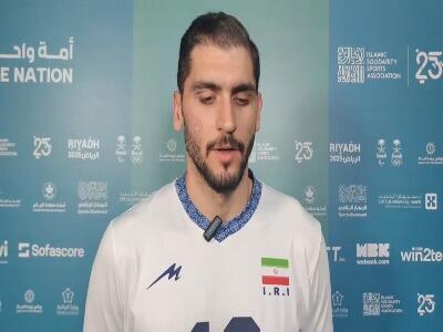  علی رمضانی : باید راحت تر بازی میکردیم اما به دلیل روحیه تیم به دلیل از دست دادن صابر بازی سختی شد