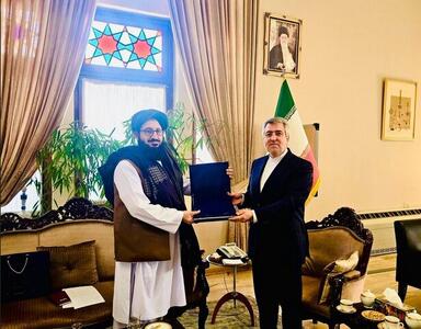  نماینده طالبان در تهران با مقام وزارت خارجه دیدار کرد