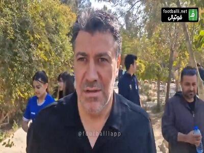  محمد نوازی: از وقتی زنده یاد پورحیدری رفته است، کسی را نداریم که به آن شکل پشتیبان تیم باشد