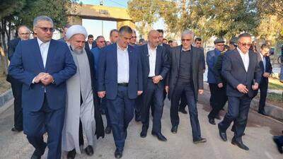  وزیر تعاون، کار و رفاه اجتماعی وارد استان مرکزی شد