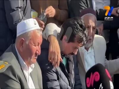  اشک‌های بی امان فرهاد قائمی در آغوش پدر صابر کاظمی