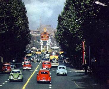  عکس قدیمی از خیابان ولیعصر که قطعا ندیده‌اید