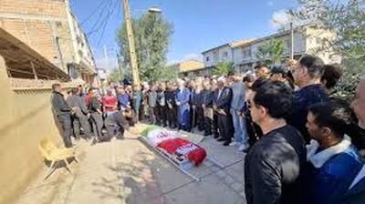  پیکر صابر کاظمی در آق‌قلا تشییع شد
