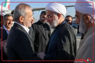  رئیس‌جمهور در دوازدهمین سفر استانی خود وارد سنندج شد