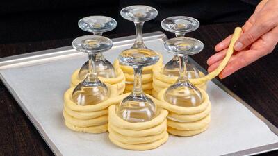  طرز تهیه پیش غذای خاص با پنیر و ژامپون و خمیر هزارلا