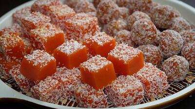  طرز تهیه شیرینی هویج ترکی با ۳ ماده اولیه و دو روش آسان