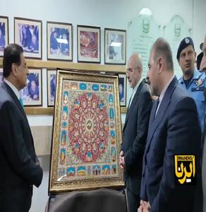  ببینید/ هدیه قالیباف به رئیس مجلس پاکستان چه بود؟