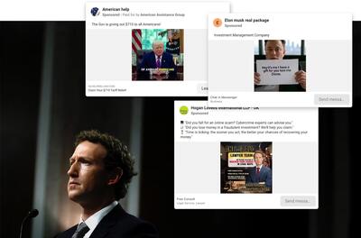  اسناد نشان می‌دهد که متا از طریق سیل تبلیغات جعلی، ثروت هنگفتی به دست می‌آورد.
